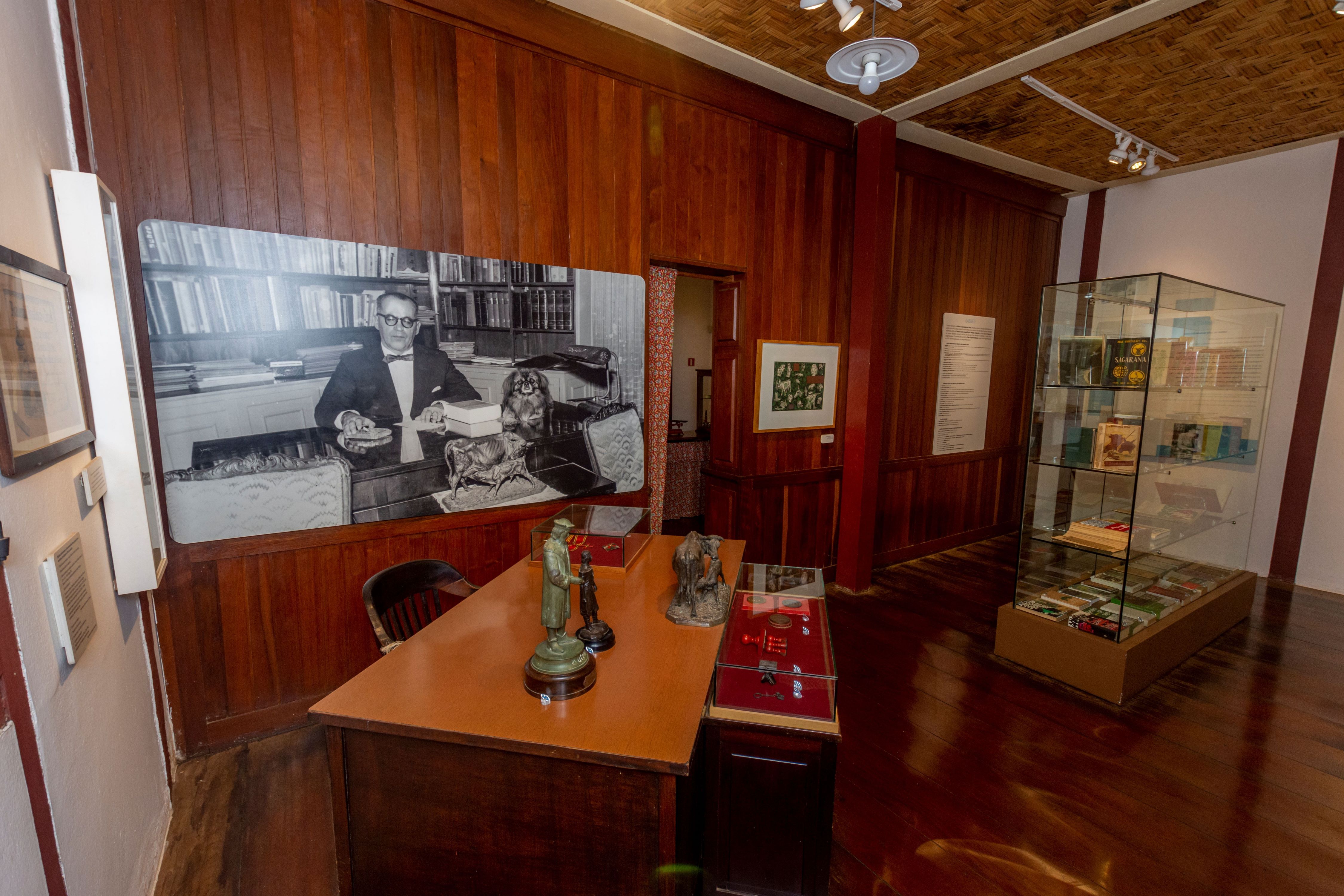 Sala Gabinete do Museu Casa Guimarães Rosa foto Ronaldo Alves Divulgação 2