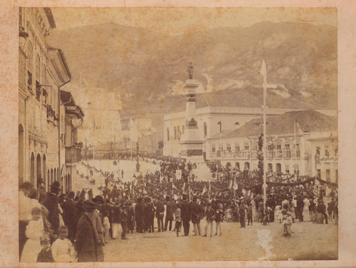 Inauguração do Monumento a Tiradentes, em Ouro Preto (1894). Acervo Arquivo Público Mineiro.