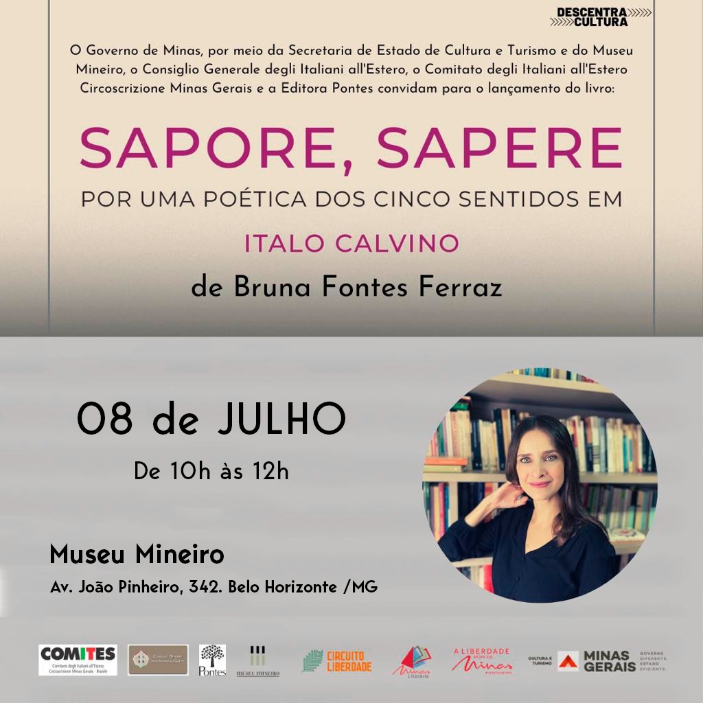 Museu Mineiro Lançamento de livro Bruna Fontes Ferraz