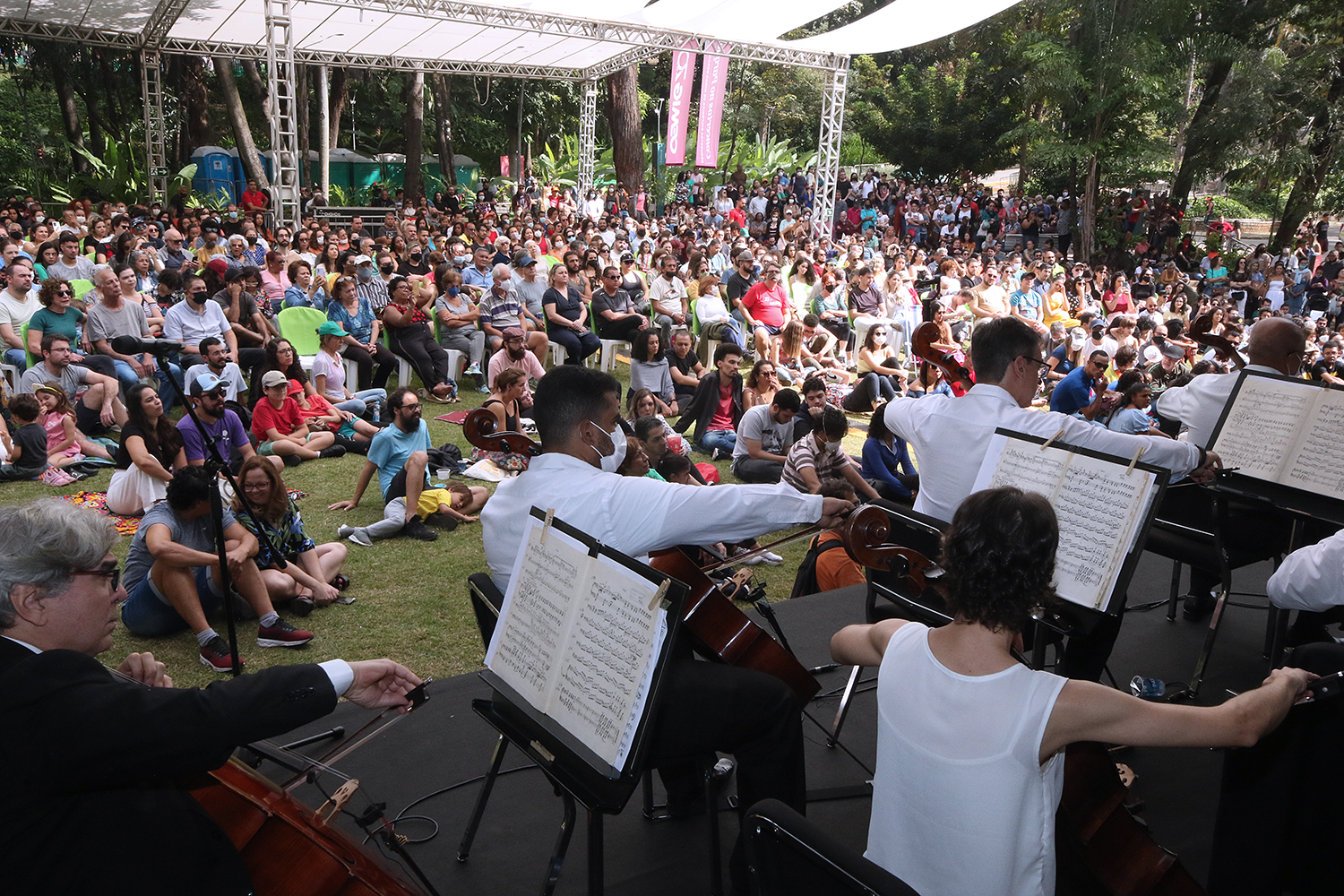 Com homenagem ao Mês das Crianças, Orquestra Sinfônica de Minas Gerais leva ao Parque Lagoa do Nado última edição do “Concertos no Parque” em 2023