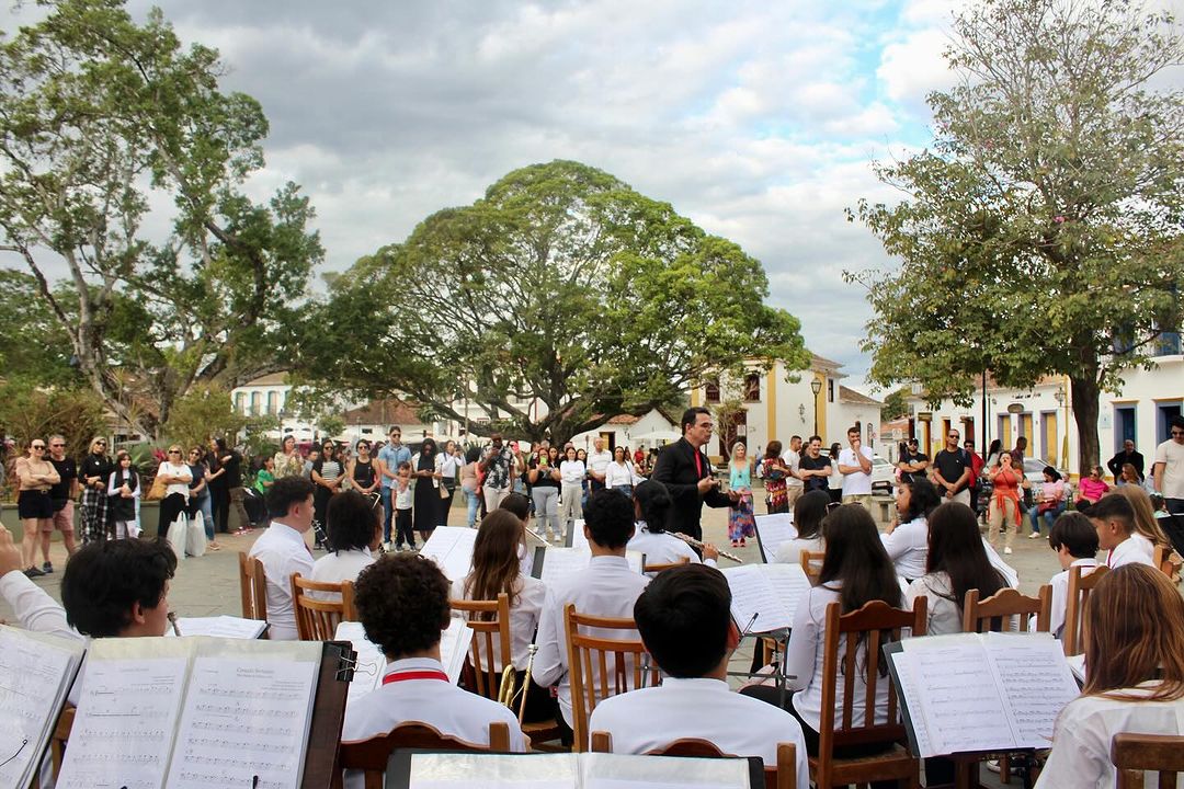 Banda de Música José Viriato Bahia Mascarenhas em Tiradentes Foto Acervo da Banda de Música José Viriato Bahia Mascarenhas 2