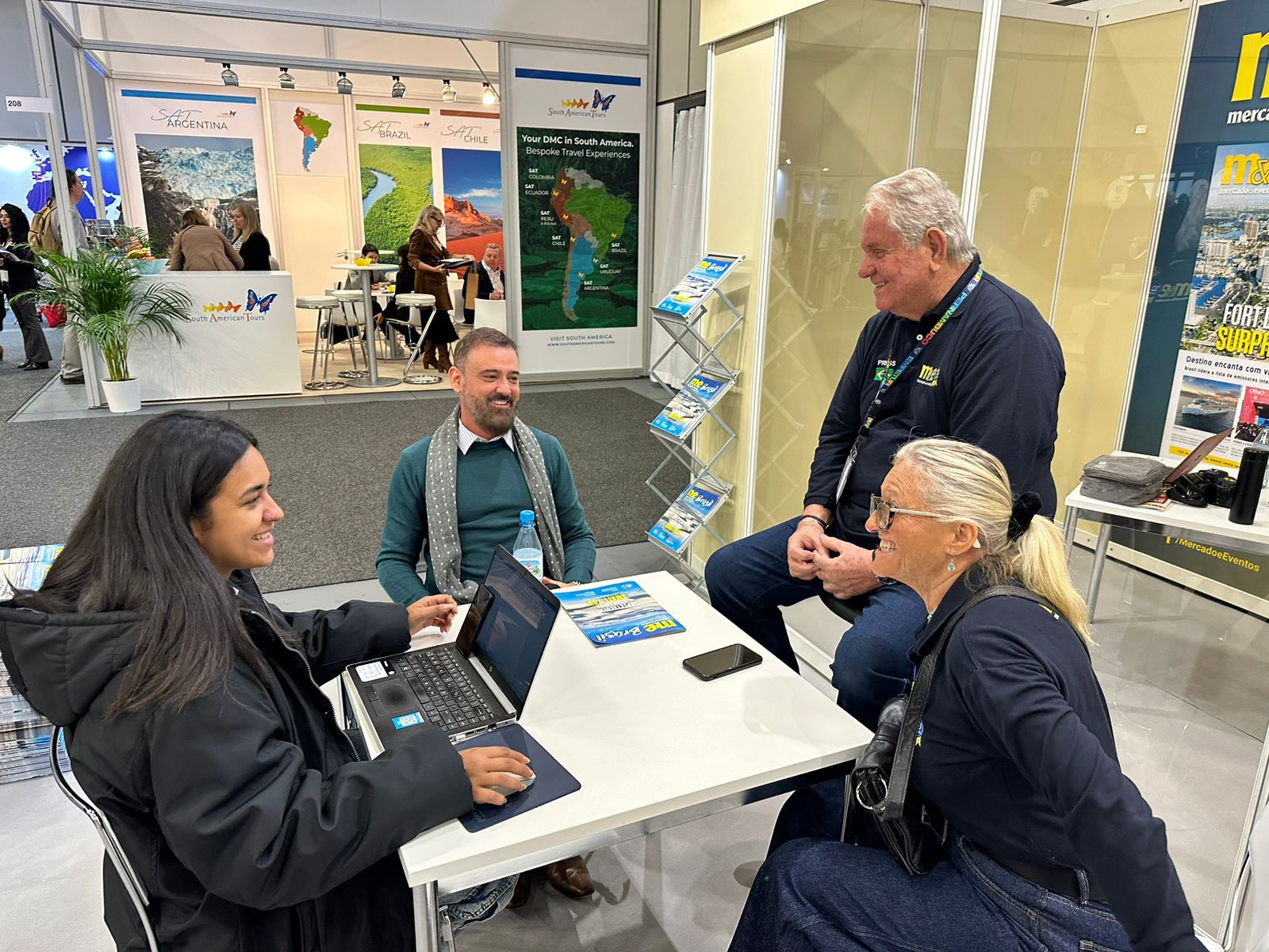 Leônidas de Oliveira em reunião na ITB Berlin Secult MG Divulgação