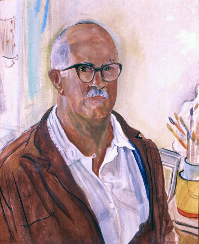 content guignard autorretrato oleo 1961 acervo museu de arte da pampulha