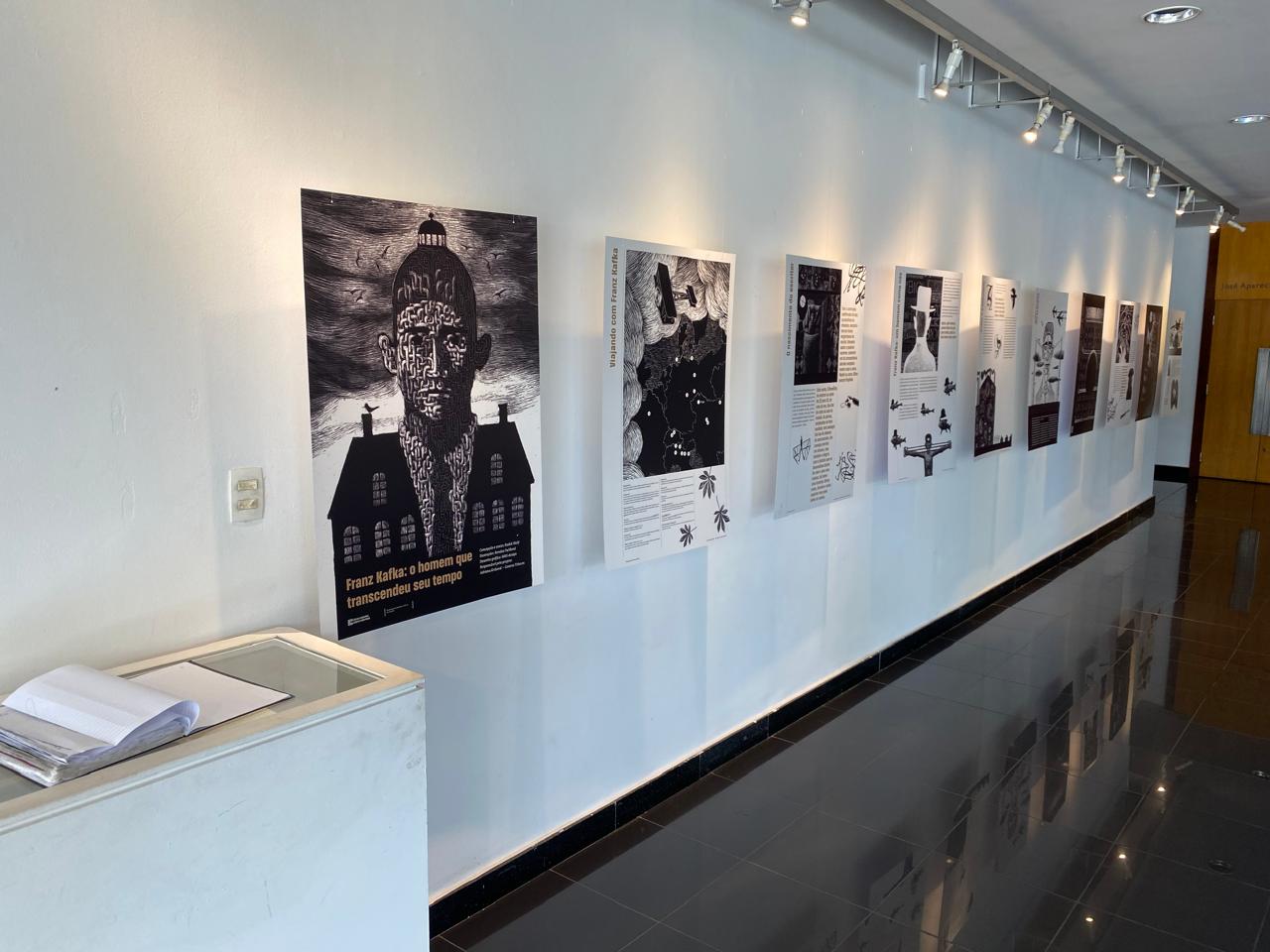 Exposição O homem que transcendeu o seu tempo Kafka Foto Edwaldo Cordeiro